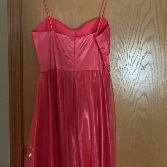 Red Cinderella Prom Dress - Picture 2 of 10